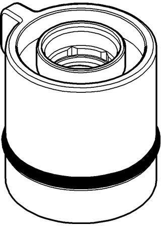 GROHE Armaturengriff 48041 in Chrom mit Durchflussbegrenzer und Temperaturanzeige