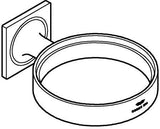 GROHE Allure Halter für Seifenschale oder Föneinsatz – verdeckte Wandmontage, Cool Sunrise gebürstet