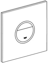 GROHE Veris Light WC-Betätigung 200x200mm Sicherheitsglas SoftTouch LED velvet black