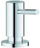 GROHE Cosmopolitan Seifenspender 500 ml – hard graphite, Wandmontage, für Flüssigseife