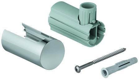 GROHE Brausestangenhalter 48095 chrom – Robuste Halterung für Duschstangen