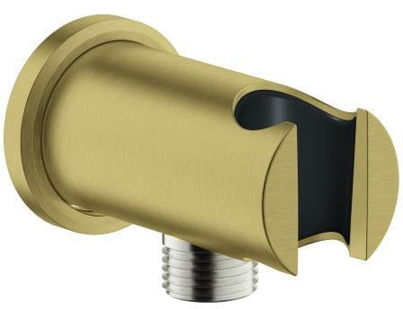 GROHE Rainshower Wandanschlussbogen 26658 mit runder Rosette, eigensicher, chrom