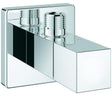 GROHE Eckventil Eurocube 22012 DN15 mit 3/8" Abgang und keramischem Oberteil in Chrom