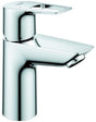 GROHE BauLoop Einhand-Waschtischbatterie S-Size mit PushOpen Ablaufgarnitur chrom