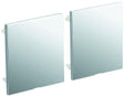 GROHE Abdeckkappe 47840 Chrom – 2 Stück Abdeckkappen für Armaturen