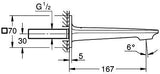 GROHE Allure Wanneneinlauf DN20 Wandmontage cool sunrise gebürstet