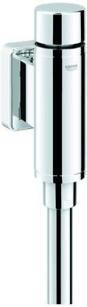 GROHE Rondo Urinal-Druckspüler DN15 mit Vorabsperrung – Behördenausführung, chrom