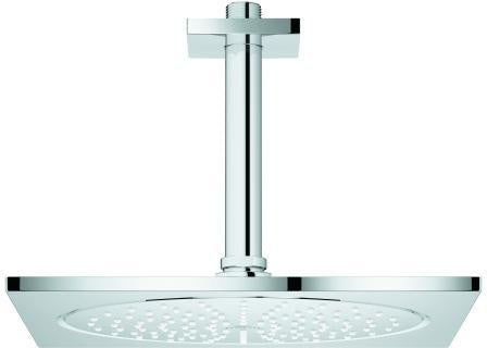 GROHE Rainshower Aqua 10'' Kopfbrause-Set Deckenauslass 142 mm 1 Strahlart 8 l/min Chrom