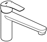 GROHE Eurosmart Spültisch-Einhandmischer 30463 mittelhoher Auslauf Chrom