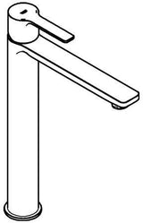 GROHE Lineare Einhand-Waschtischbatterie XL-Size Chrom – SilkMove & EcoJoy