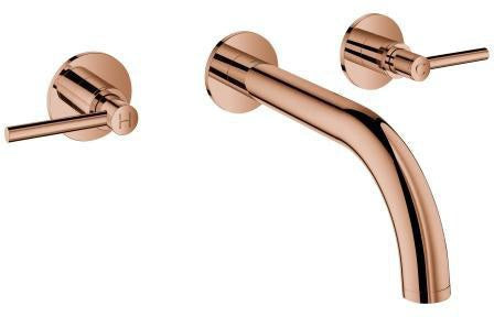 GROHE Atrio 3-Loch-Waschtischbatterie Fertigmontageset Hebelgriff Chrom