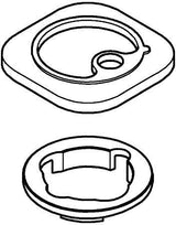 GROHE Rosette 106015 Chrom – Armaturen-Zubehör für Bad & Küche