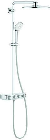 GROHE Euphoria SmartControl 310 Duo Duschsystem mit Thermostatbatterie, chrom – 2 Strahlarten, CoolTouch