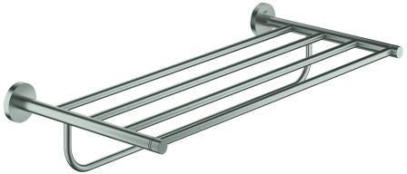 GROHE Essentials Multi-Badetuchhalter 604 mm Chrom – verdeckte Wandmontage, Metall