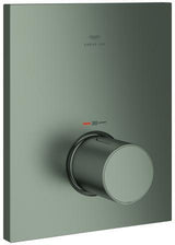GROHE Grohtherm F Thermostat-Zentralbatterie Fertigmontageset – Satin Graphite, hoher Durchfluss