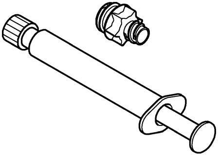 GROHE Montagekleber 40915 für Essentials und BauCosmopolitan Bad-Accessoires – Spritze mit Adapter