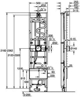 GROHE Rapido Duschrahmen Duo Heat Recovery – Unterputz-Duschrahmen mit Wärmetauscher