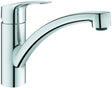 GROHE Eurosmart Professional Spültisch-Einhandmischer mit flachem Auslauf, Chrom, Cradle to Cradle Gold