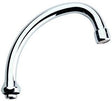 GROHE Rohrauslauf 13071 schwenkbar 140 mm Ausladung Chrom ohne Anschlag