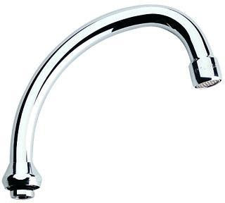 GROHE Rohrauslauf 13071 schwenkbar 140 mm Ausladung Chrom ohne Anschlag