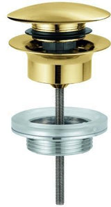 GROHE Ablaufgarnitur 65807 mit Klickverschluss für Waschtische, Chrom