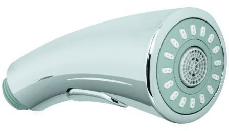 GROHE Spülbrause 46875 supersteel/night time grey mit SpeedClean und Mousseur-Umschaltung