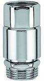 GROHE Sicherungskombination 41231 DN20 mit Rohrbelüfter Bauform C und Rückflussverhinderer, chrom