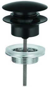 GROHE Ablaufgarnitur 65807 mit Klickverschluss für Waschtische, matt black