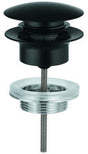 GROHE Ablaufgarnitur 65807 mit Klickverschluss für Waschtische, matt black