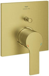 GROHE Allure Einhand-Wannenbatterie Fertigmontageset – cool sunrise gebürstet, für Rapido SmartBox