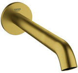 GROHE Essence Wanneneinlauf Wandmontage Chrom – J-Auslauf mit 221 mm Ausladung