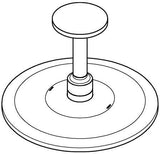 GROHE Rainshower SmartActive 310 Kopfbrauseset Deckenauslass 142 mm 2 Strahlarten Phantom Black