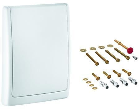 GROHE Abdeckplatte 43179 komplett für WC-Druckspüler Wandeinbau alpinweiß