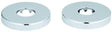 GROHE Rosette 11741 Chrom – Außendurchmesser 65 mm, Innendurchmesser 20,8 mm, Höhe 10 mm