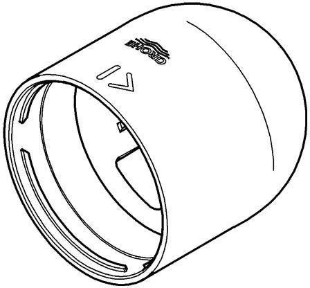GROHE Kappe 46655 chrom – Original Ersatzteil für Armaturen