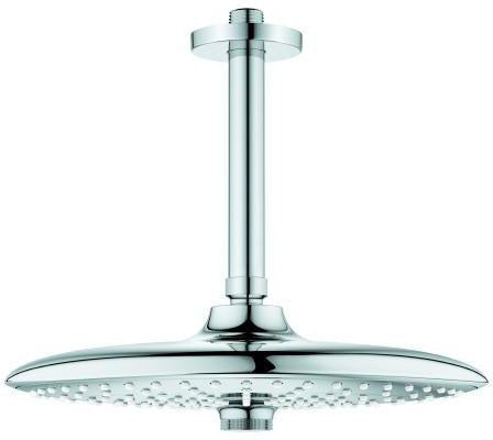 GROHE Euphoria 260 Kopfbrauseset 142 mm – 3 Strahlarten, EcoJoy, Chrom