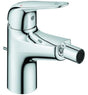 GROHE Euroeco Einhand-Bidetbatterie mit Zugstangen-Ablaufgarnitur, Chrom