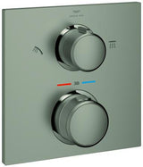 GROHE Allure Thermostat-Brausebatterie Fertigmontageset 2-Wege cool sunrise gebürstet