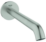 GROHE Essence Wanneneinlauf Wandmontage Chrom – J-Auslauf mit 221 mm Ausladung