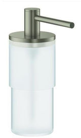 GROHE Seifenspender Allure/Atrio 40886 chrom – 160 ml Glasbehälter mit verchromter Pumpe
