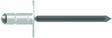 GESIPA Blindniet PolyGrip Nietschaft 4,8x10 mm K16 Alu/Stahl 250 Stück