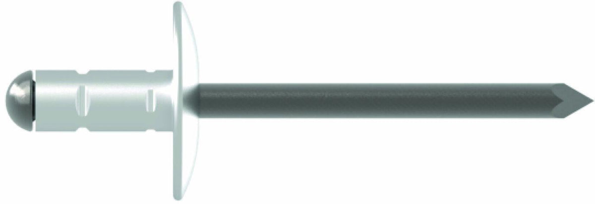 GESIPA Blindniet PolyGrip Nietschaft 4,8x10 mm K16 Alu/Stahl 250 Stück