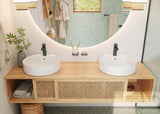 HANSGROHE AddStoris Glashalter Wandmontage Chrom – Mattglas Zahnputzbecher-Halter mit verdeckter Befestigung