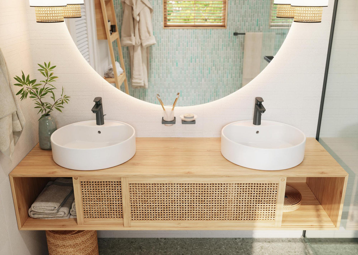 HANSGROHE Talis E Einhebel-Waschtischmischer 110 mit Ablaufgarnitur, chrom – ComfortZone, 5 l/min