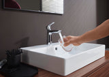 HANSGROHE Talis E Einhebel-Waschtischmischer 110 mit Ablaufgarnitur, chrom – ComfortZone, 5 l/min