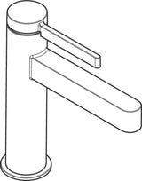 Hansgrohe Finoris Waschtischmischer 110 CoolStart mit Zugstangen-Ablaufgarnitur, Chrom