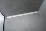 HANSGROHE RainDrain Match Duschrinne 600 mm mit höhenverstellbarem Rahmen, chrom