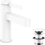HANSGROHE Finoris Einhebel-Waschtischmischer 100 mit Push-Open Ablaufgarnitur, chrom