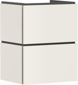 HANSGROHE Waschtischunterschrank Xilesa E 480 mm mit 2 Schubkästen, PushOpen & SoftClose