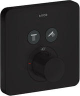 AXOR ShowerSelect UP Fertigset 2 Verbraucher Thermostat softcube mattschwarz
